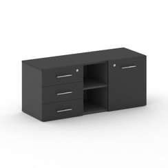 Cross Греденция CRU.GR-2 Базальт UM/Черный UM 1250*460*532