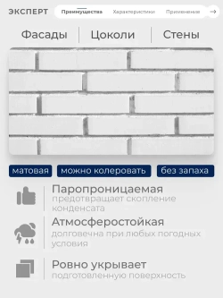 ЭКСПЕРТ Краска фасадная 14 кг