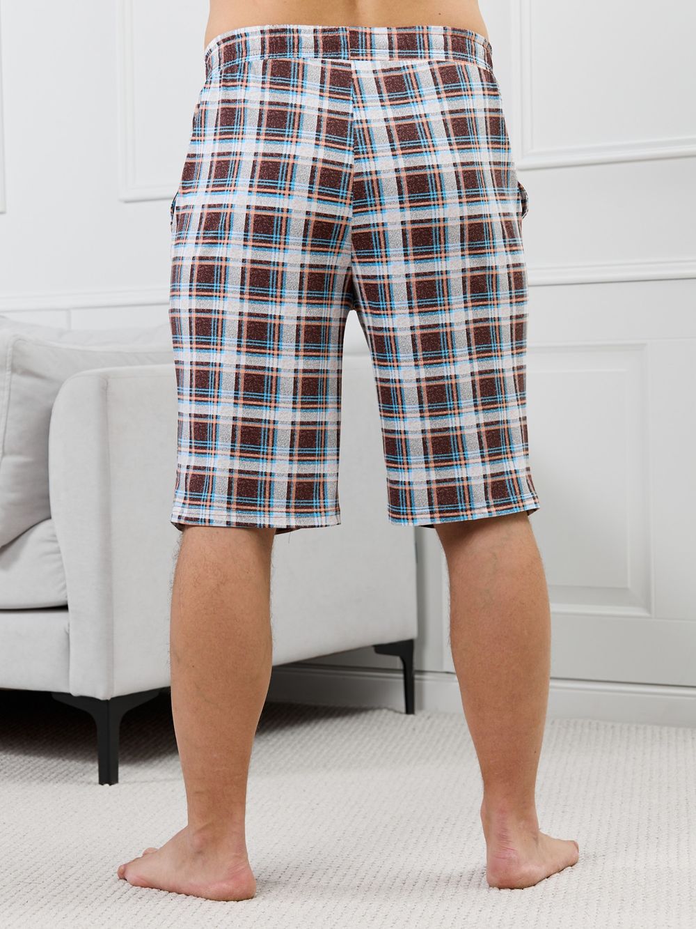 Шорты мужские Тор-2.1 Виотекс КЛЕТКА РАЗНОЦВЕТНАЯ