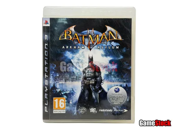 PS3 Batman: Arkham Asylum (Б/У, английская версия, BLES-00503)