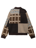 Мужской Кардиган Obey Patchwork