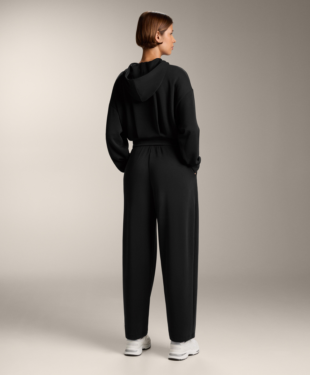 OYSHO Брюки-коконы из мягкого модала, черный