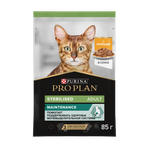 Purina Pro Plan корм консервированный для кошек Nutri Savour Sterilised с курицей пауч 85 гр.