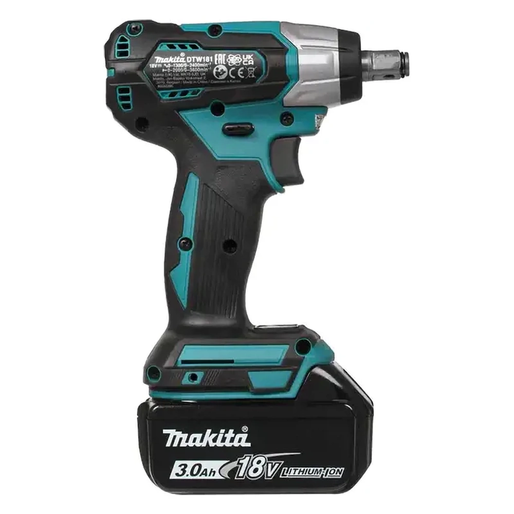 Makita DTW181RFE аккумуляторный гайковерт (2 x 3 Ач, ЗУ)
