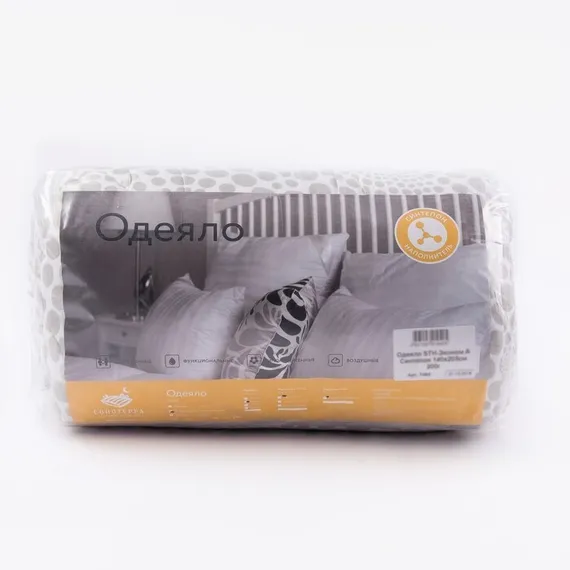 Одеяло всесезонное, размер 172х205 см,цвет МИКС, синтепон
