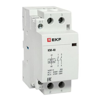Контактор модульный КМ 40А 2NО (2 мод,) EKF PROxima