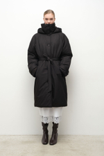 Тренч однобортный зимний