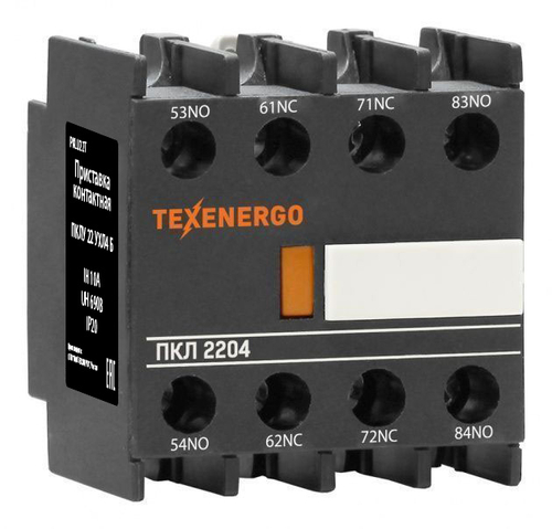 Приставки контактные ПКЛУ ПКЛУ 22 2НО+2НЗ Тexenergo