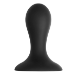 Черная анальная втулка 8,5см Erotist Toys Anal Plug Hidro Size S