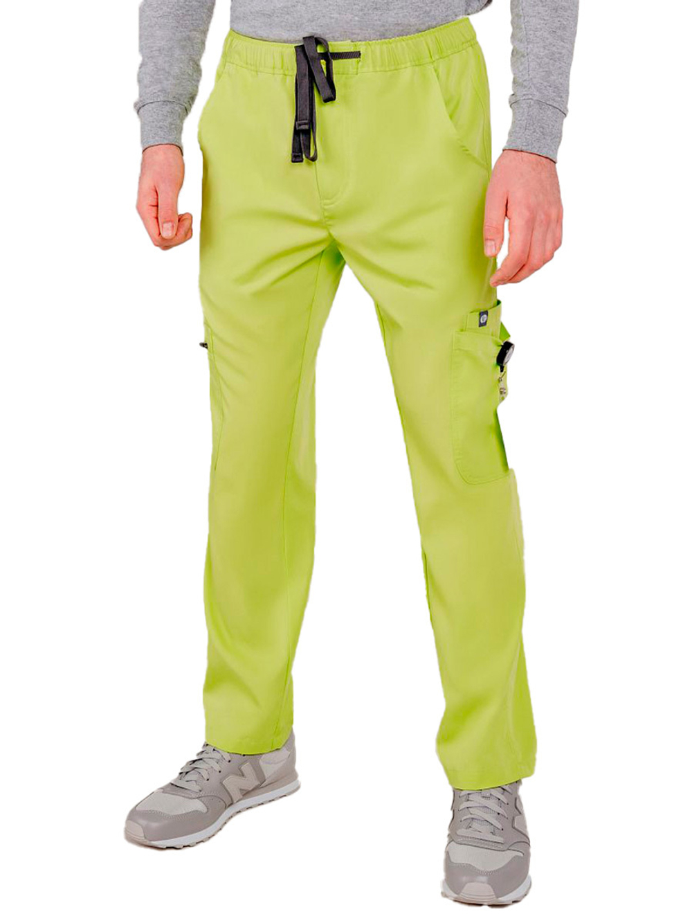 Брюки медицинские мужские INDIFORM Northam на шнурке, синий, M