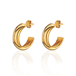 Серьги CLEO RINGS позолота