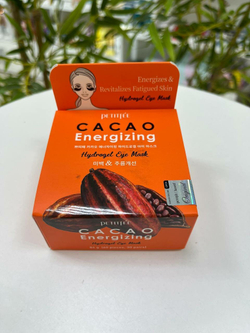 PETITFEE Корейские гидрогелевые патчи для глаз какао Cacao Energizing Hydrogel Eye Mask, 60 шт