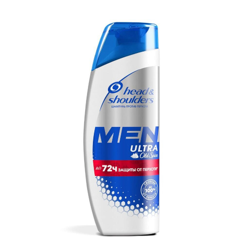Head&Shoulders Шампунь для волос мужской от перхоти с ароматом Old Spice 400 мл (65325)