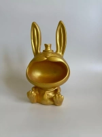 Ваза Кролик для сухоцветов и декора