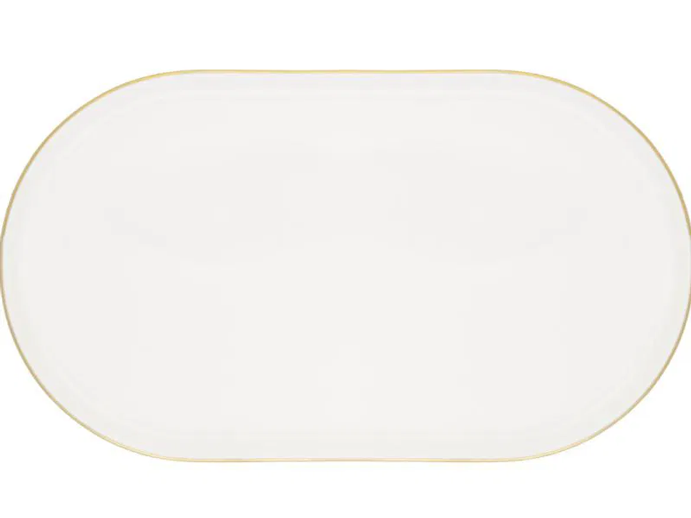Блюдо овальное 32см CHOPIN GOLD