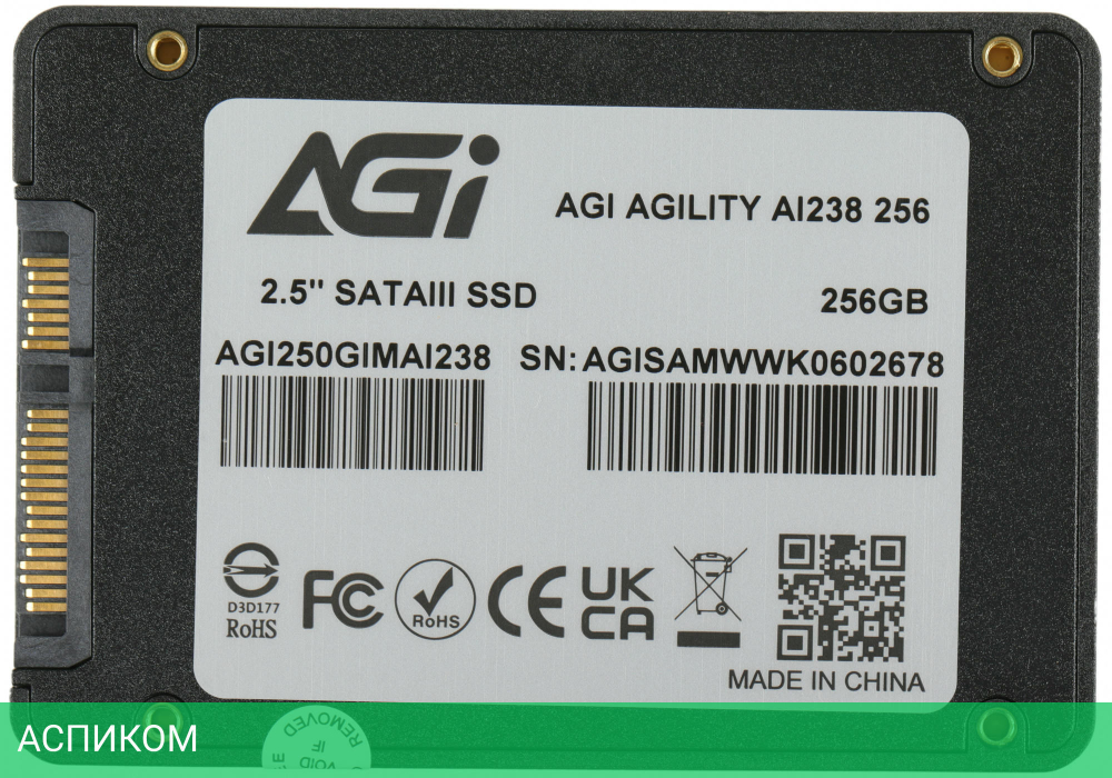 SSD диск AGI AGI250GIMAI238