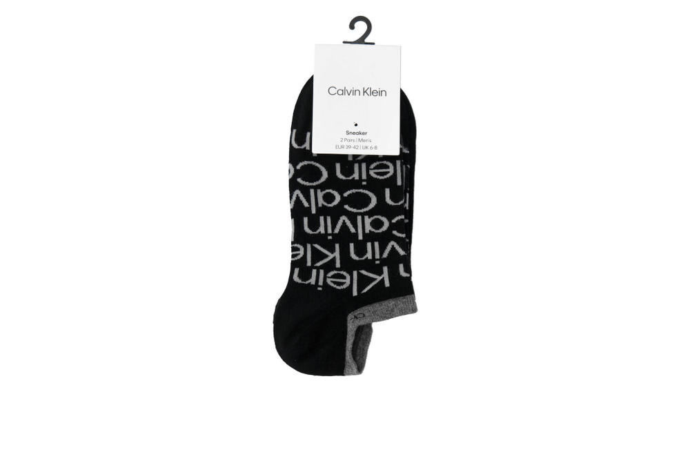 носки 2 пары Calvin Klein - черный(701218714)
