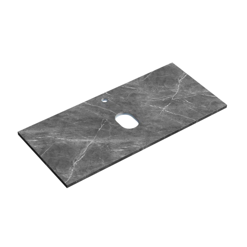 Sancos Столешница для ванной комнаты 1200х460 с отверстием под смеситель, black sky, TT120A1X