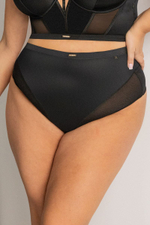SIMPLE Stringhighwaist Трусы высокие стринги KRIS LINE