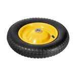 68943 Колесо пневматическое 3.25/3.00-8, D360мм, подш. вн. диам. 16 мм, длина оси 94мм  Palisad