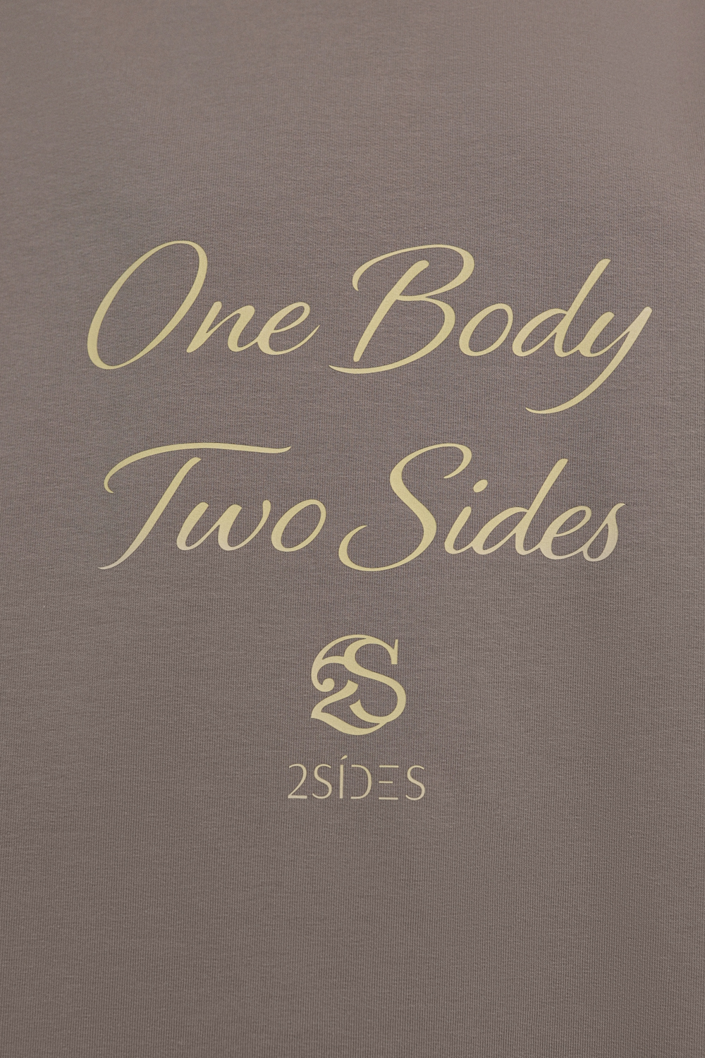 Футболка серая 2SIDES