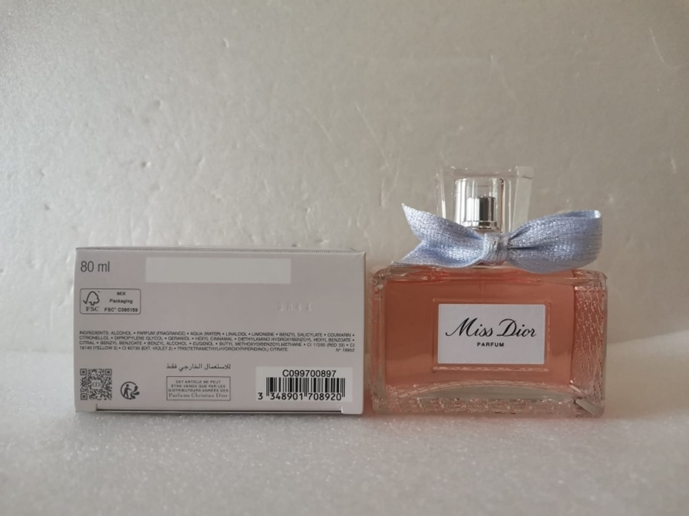 Christian Dior Miss Dior Parfum (2024) 80 ml (duty free парфюмерия) 100ml