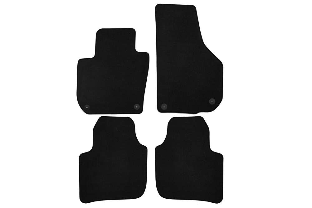 Коврики в салон Klever Econom SKODA Superb АКПП 2008-2015, сед., 4 шт. (текстиль)