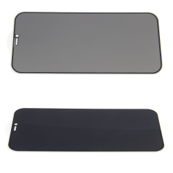 Защитное стекло с анти-шпион для смартфона iPhone 12 и 12 Pro, 2,5D Full Glue
