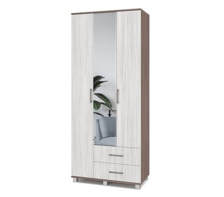 Шкаф трехстворчатый "Карина" К33 (ясень шимо темный/ясень шимо светлый), ЛДСП, Модериум, г. Ижевск