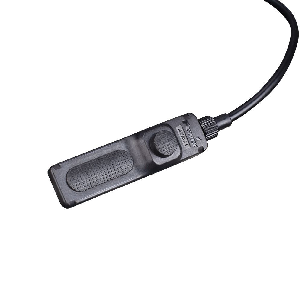 Фонарь тактический Fenix HT18R, крепление на оружие ALG-18 и тактическая кнопка AER-05 в комплекте