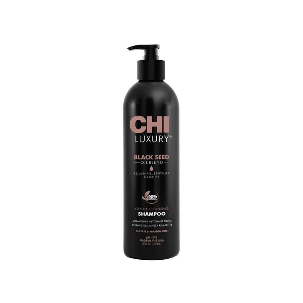 CHI Luxury Black Seed Oil Шампунь увлажняющий для мягкого очищения, 739 мл