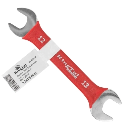 Ключ рожковый 12х13мм в прорезиненной оплетке KingTul kraft KT-101213k(321213)