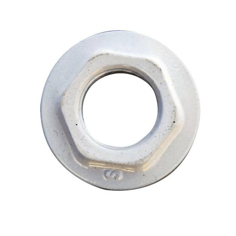 Заглушка (пробка) проходная 1"x1/2" правая резьба для алюминиевых и биметаллических радиаторов с прокладкой Ogint