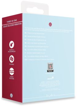 Shots Media Breezy Blue - Многофункциональный вибратор