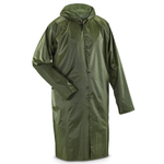 Дождевик-плащ EVA на кнопках, 110мк, зеленый, Komfi