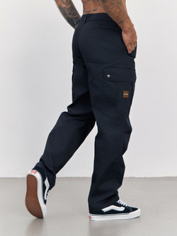 Брюки карго "ripstop cargo" (черный)