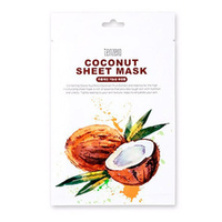 Тканевая маска с экстрактом Кокоса Tenzero Coconut Sheet Mask 5шт