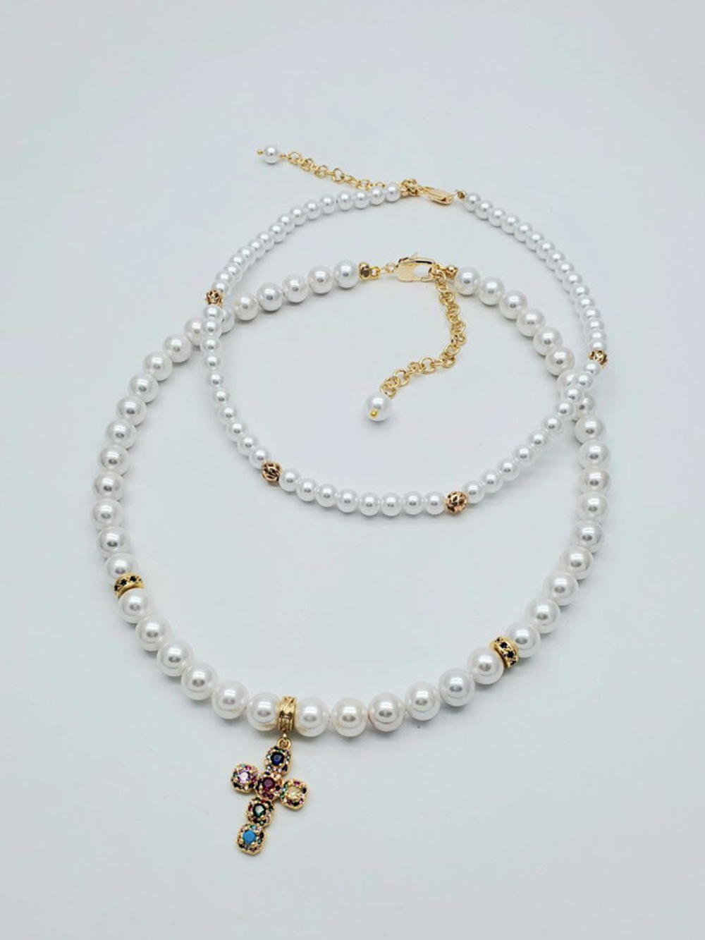 91001425 Колье Selena Pearls