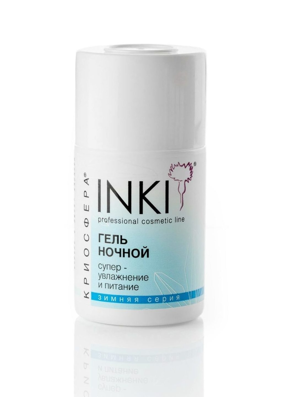 Гель ночной для лица супер-увлажнение INKI