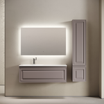 Тумба подвесная SANCOS Very  левая 1195х445х406, c одним  ящиком оснащенным доводчиками, Doha Soft , арт.VR120LSM