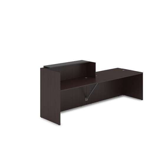 1КРС-ДС.007.1 Комплект Ресепшн с фартуком ЛДСП (2832*901*1161) (с подсветкой)