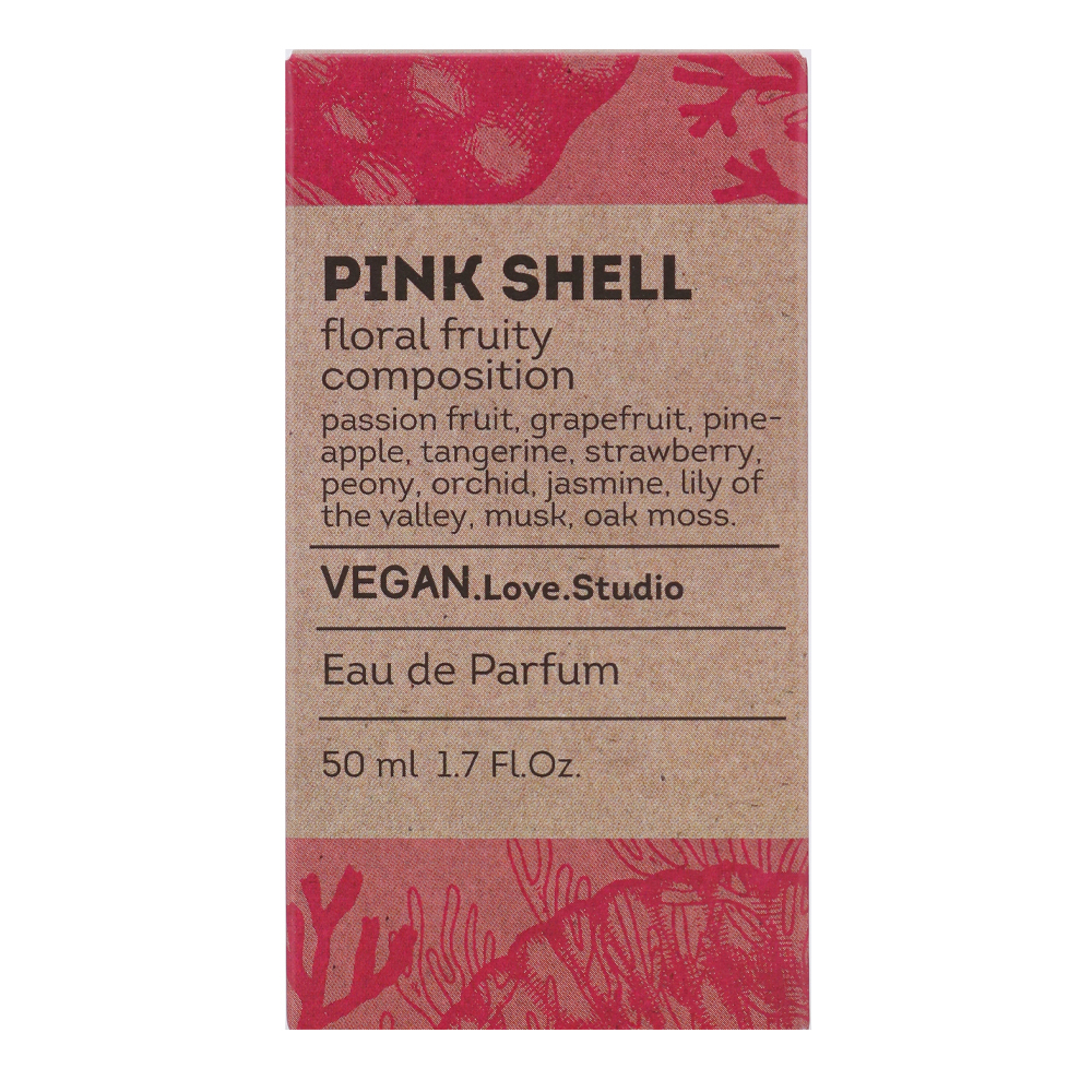 Вода парфюмерная Vegan Love Studio Pink Shell (Веган Лав Студио Пинк Шелл) - 50ml for women