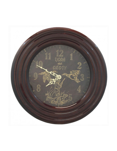 Часы кварцевые "Пора на охоту"