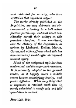 History of the Inquisition, from its origin to the present time | Inquisition Tribunal