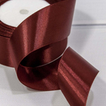 Лента Атласная 3,8см х 28м Сатин (Бордовый)