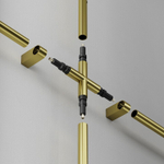 Соединитель X-образный для модульных светильников Maytoni Accessories for system Axity CA008TX-BS