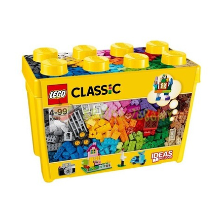 Конструктор LEGO Classic - кубики для творчества, большая коробка 10698