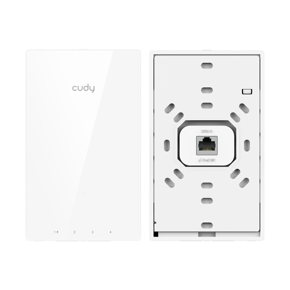 Cudy AP3000 Wall Встраиваемая в стену гигабитная точка доступа Wi-Fi 6 AX3000