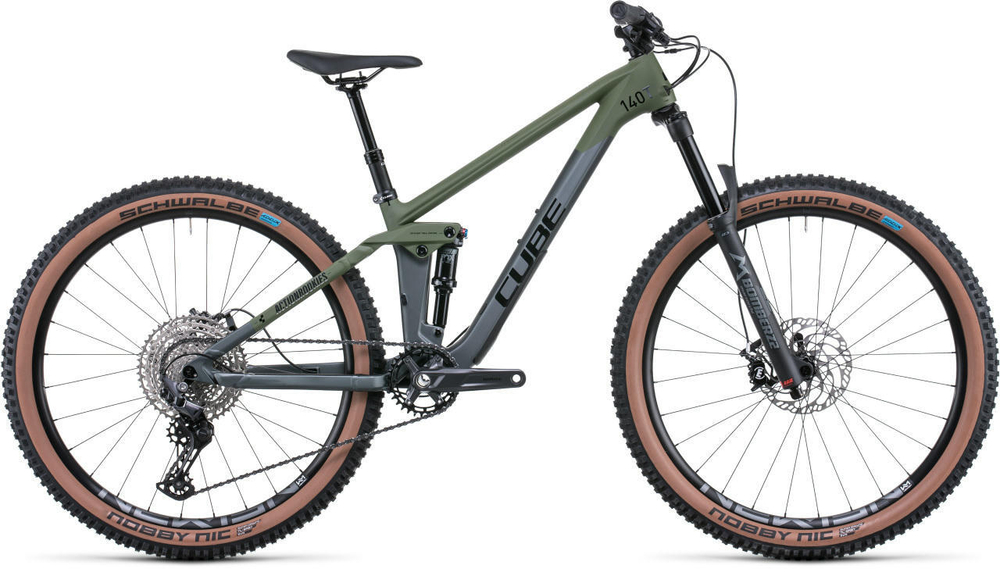Подростковый велосипед Cube Stereo 140 HPC Rookie (2022)