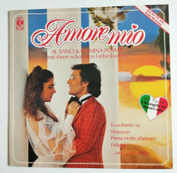 Винтажная виниловая пластинка LP Al Bano and Romina Power Amore Mio (Germany 1983)